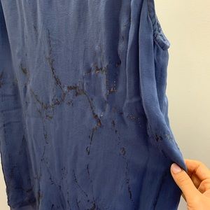 metallic marble dress